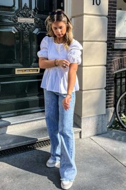 Y2K Backless Short Sleeve Top - Casual Lace-Up Grunge Streetwear, 90S Summer Chic Fashion