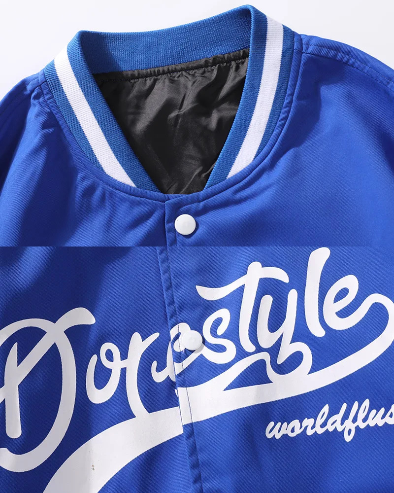 Y2K Blue And White Varsity Jacket - Retro 90S Fashion, Grunge, And Summer Y2K Outfits Y2K Blue And White Varsity Jacket - Retro 90S Fashion, Grunge, And Summer Y2K Outfits