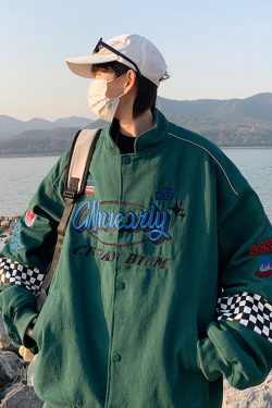 Y2K Bomber Jacket - Retro 90S Grunge, Summer Outfits, Club & Party Fashion For Women