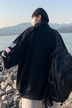 Y2K Bomber Jacket - Retro 90S Grunge, Summer Outfits, Club & Party Fashion For Women