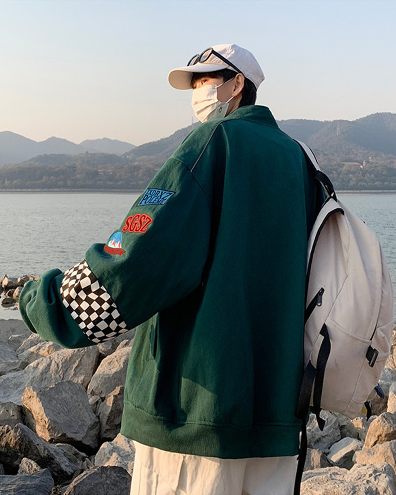 Y2K Bomber Jacket - Retro 90S Grunge, Summer Outfits, Club & Party Fashion For Women