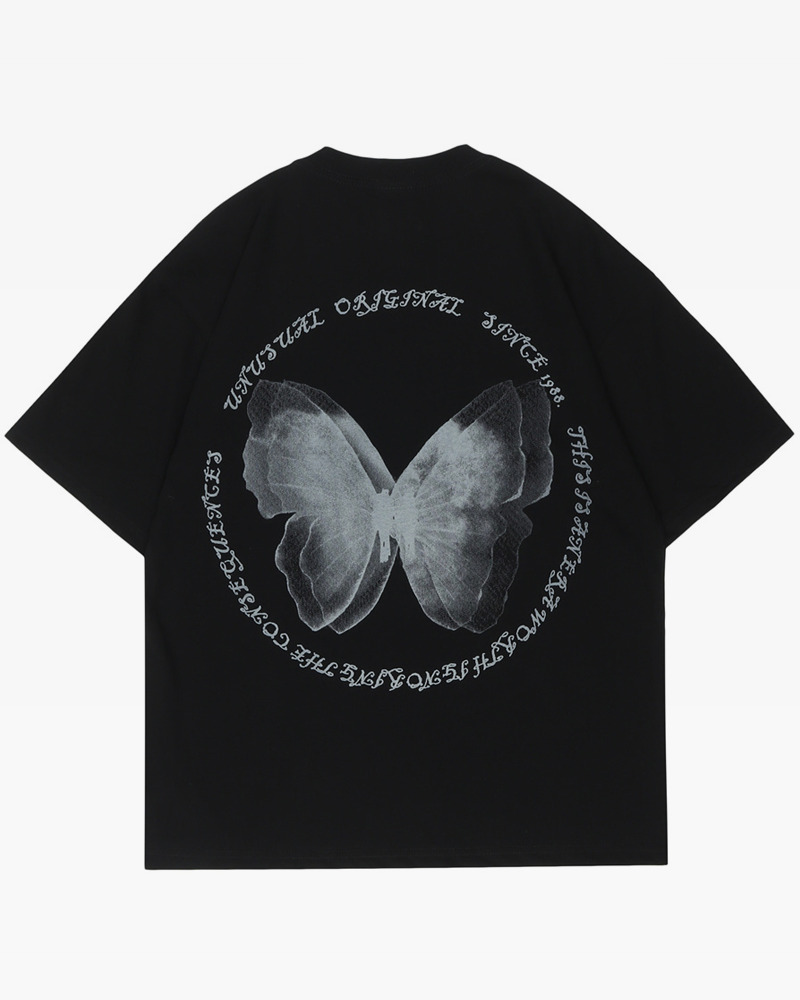 Y2K Butterfly Tee Shirt - Retro 90S Grunge, Summer Y2K Outfits, Pastel Goth, Y2K Popstar Y2K Butterfly Tee Shirt - Retro 90S Grunge, Summer Y2K Outfits, Pastel Goth, Y2K Popstar