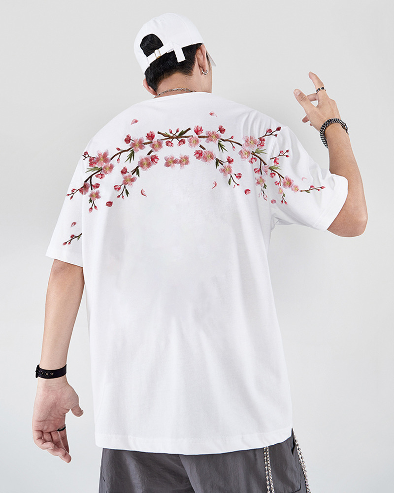 Y2K Cherry Blossom T-Shirt - 90S Grunge, Retro Summer Outfit, Pastel Goth, Y2K Fashion