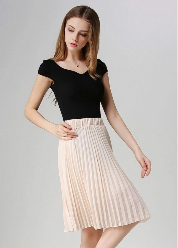 Y2K Chiffon Pleated Long Skirt - Retro 90S Grunge, Summer Outfits, Pastel Goth Fashion Y2K Chiffon Pleated Long Skirt - Retro 90S Grunge, Summer Outfits, Pastel Goth Fashion