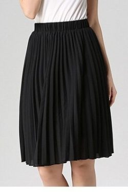 Y2K Chiffon Pleated Long Skirt - Retro 90S Grunge, Summer Outfits, Pastel Goth Fashion