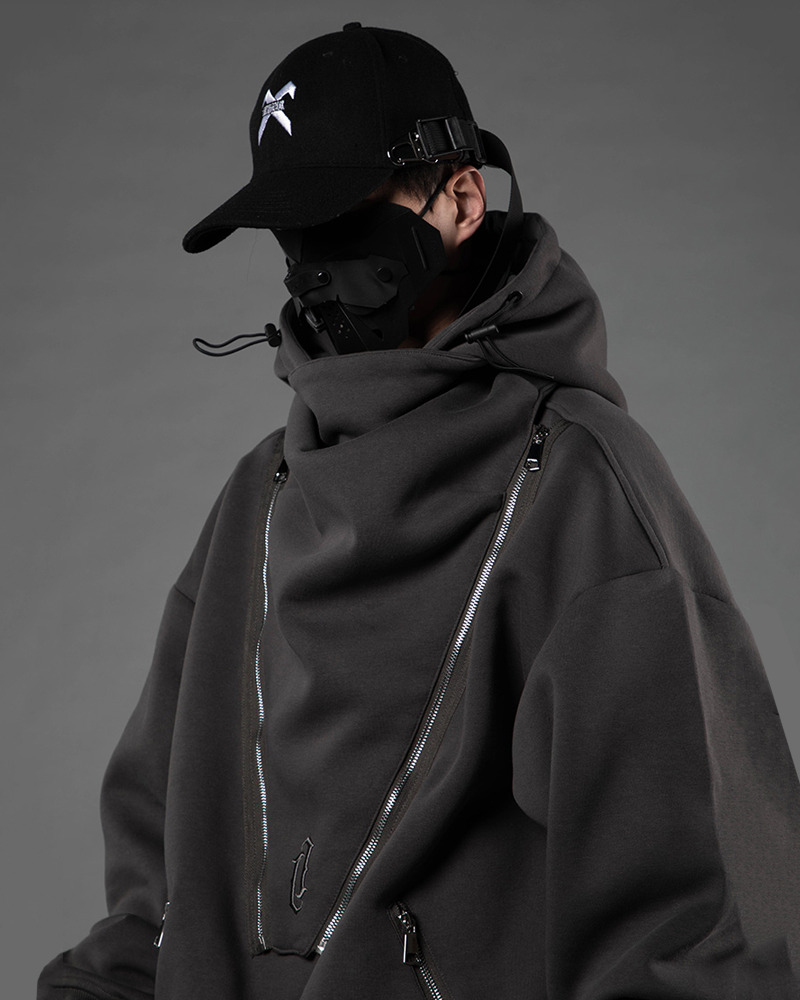 Y2K Cyberpunk Techwear Hoodie - 90S Grunge, Retro Style, Y2K Summer & Party Outfits Y2K Cyberpunk Techwear Hoodie - 90S Grunge, Retro Style, Y2K Summer & Party Outfits