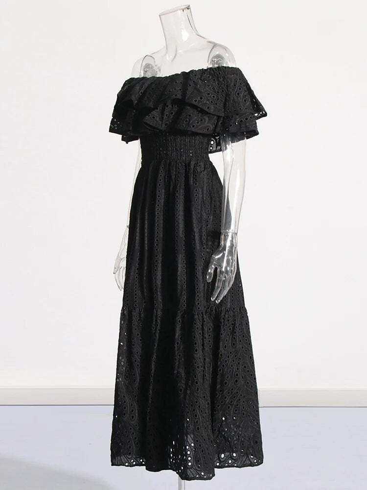 Y2K Daisy Maxi Dress - Retro 90S Grunge Summer Outfit, Pastel Goth, Y2K Party Fashion Y2K Daisy Maxi Dress - Retro 90S Grunge Summer Outfit, Pastel Goth, Y2K Party Fashion