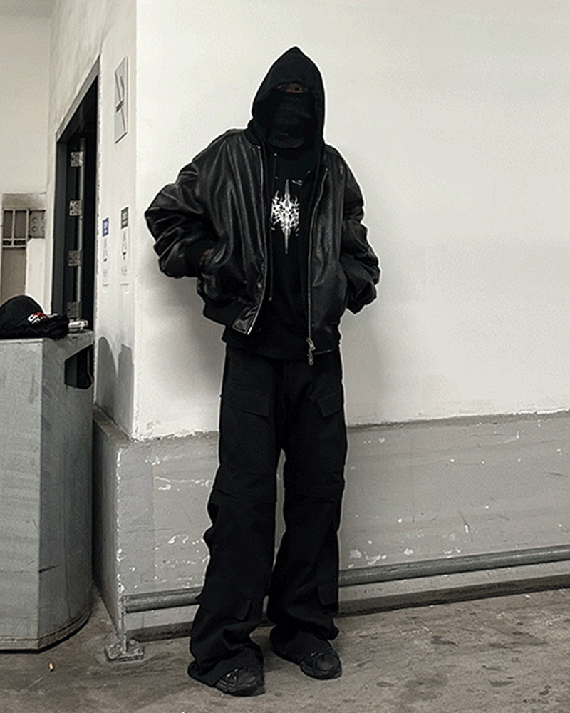 Y2K Faux Leather Oversized Bomber Jacket - 90S Grunge, Retro Style, Y2K Fashion Must-Have Y2K Faux Leather Oversized Bomber Jacket - 90S Grunge, Retro Style, Y2K Fashion Must-Have