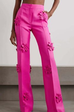 Y2K Floral Blazer Trousers Set - Retro 90S Grunge, Summer Y2K Outfits, Pastel Goth Style