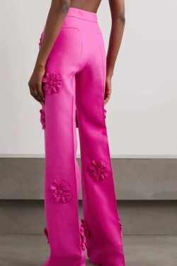 Y2K Floral Blazer Trousers Set - Retro 90S Grunge, Summer Y2K Outfits, Pastel Goth Style