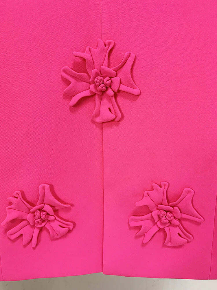 Y2K Floral Blazer Trousers Set - Retro 90S Grunge, Summer Y2K Outfits, Pastel Goth Style Y2K Floral Blazer Trousers Set - Retro 90S Grunge, Summer Y2K Outfits, Pastel Goth Style