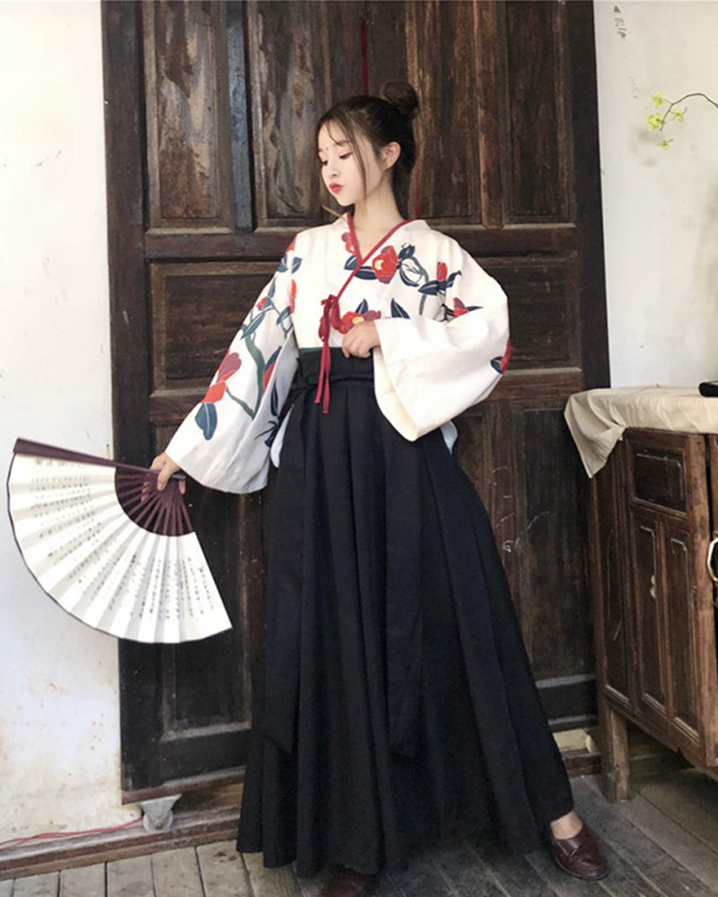 Y2K Floral Kimono Set - 90S Grunge Summer Outfit, Retro Y2K Fashion, Pastel Goth Style Y2K Floral Kimono Set - 90S Grunge Summer Outfit, Retro Y2K Fashion, Pastel Goth Style