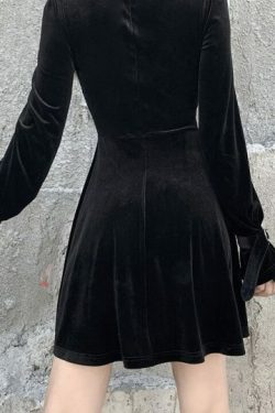 Y2K Graphic Embroidery Dress - Retro 90S Grunge, Summer Party, Club & Popstar Outfits