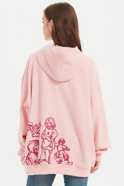 Y2K Graphic Hoodie - Retro 90S Grunge, Summer Y2K Outfits, Pastel Goth, Y2K Club & Party