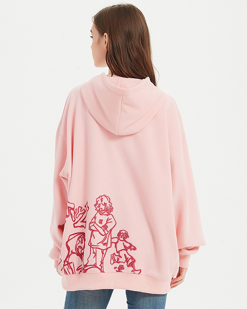 Y2K Graphic Hoodie - Retro 90S Grunge, Summer Y2K Outfits, Pastel Goth, Y2K Club & Party