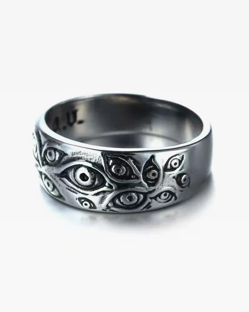 Y2K Grunge & 90S Fashion Jujutsu Kaisen Ring - Retro, Goth, Popstar, And Summer Outfits Access