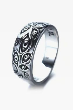 Y2K Grunge & 90S Fashion Jujutsu Kaisen Ring - Retro, Goth, Popstar, And Summer Outfits Access