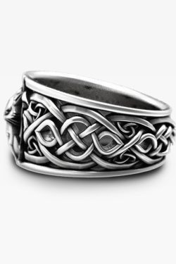 Y2K Grunge & 90S Fashion Nine Tailed Fox Ring - Retro, Gothic, And Popstar Style Accessory