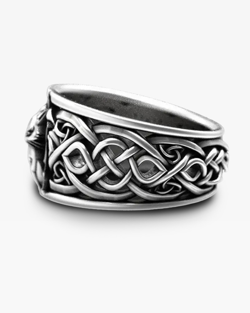 Y2K Grunge & 90S Fashion Nine Tailed Fox Ring - Retro, Gothic, And Popstar Style Accessory Y2K Grunge & 90S Fashion Nine Tailed Fox Ring - Retro, Gothic, And Popstar Style Accessory