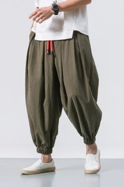 Y2K Grunge & 90S Retro Japanese Harem Pants - Perfect For Y2K Summer, Club, And Party Outfits