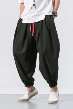Y2K Grunge & 90S Retro Japanese Harem Pants - Perfect For Y2K Summer, Club, And Party Outfits