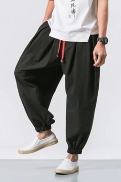 Y2K Grunge & 90S Retro Japanese Harem Pants - Perfect For Y2K Summer, Club, And Party Outfits