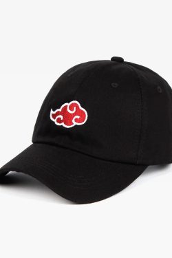 Y2K Grunge Akatsuki Hat - Retro 90S Fashion, Summer Outfits, Gothic & Pastel Goth Styles
