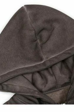 Y2K Grunge Angel Dark Print Hoodie Jacket - Retro 90S Fashion, Summer & Party Outfits