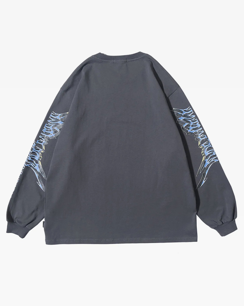 Y2K Grunge Angel Sweatshirt - 90S Retro Summer Outfit, Pastel Goth, Y2K Club & Party Fashion