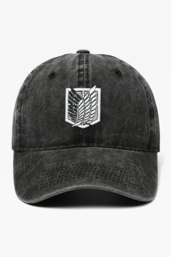 Y2K Grunge Attack On Titan Hat - 90S Retro Style For Summer Outfits & Party Looks