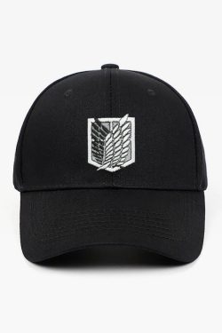 Y2K Grunge Attack On Titan Hat - 90S Retro Style For Summer Outfits & Party Looks