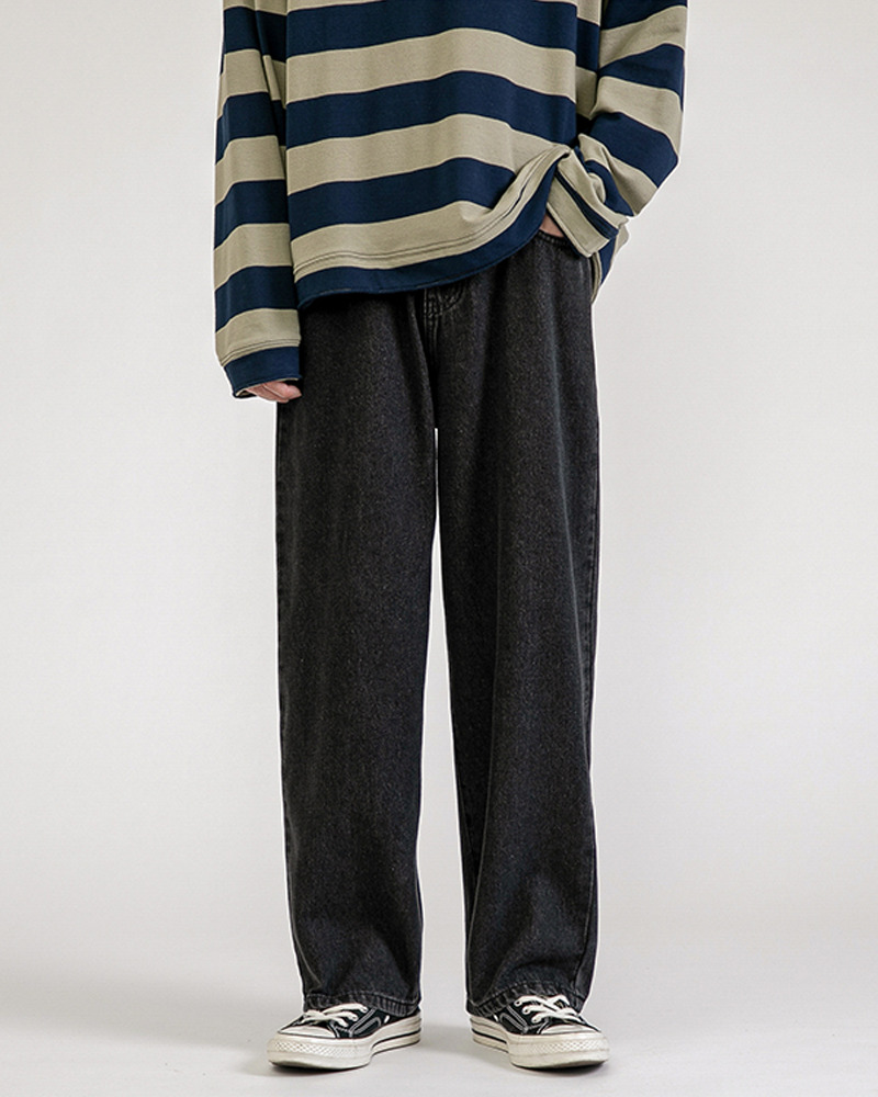 Y2K Grunge Baggy Black Jeans - Retro 90S Fashion, Summer Y2K Outfits, Gothic Y2K Style