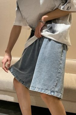 Y2K Grunge Baggy Denim Shorts - Retro 90S Summer Outfit, Perfect For Y2K Party & Club Looks