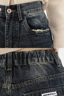 Y2K Grunge Baggy Fit Jeans - Retro 90S Fashion, Summer Outfits, And Hip Hop Style