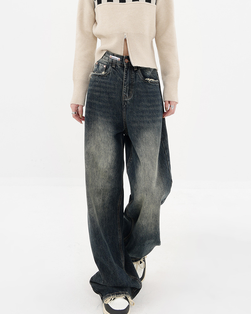 Y2K Grunge Baggy Fit Jeans - Retro 90S Fashion, Summer Outfits, And Hip Hop Style Y2K Grunge Baggy Fit Jeans - Retro 90S Fashion, Summer Outfits, And Hip Hop Style