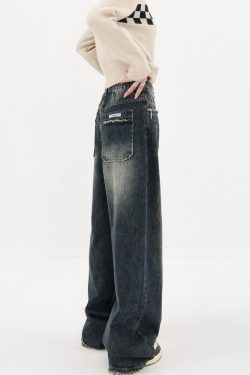 Y2K Grunge Baggy Fit Jeans - Retro 90S Fashion, Summer Outfits, And Hip Hop Style