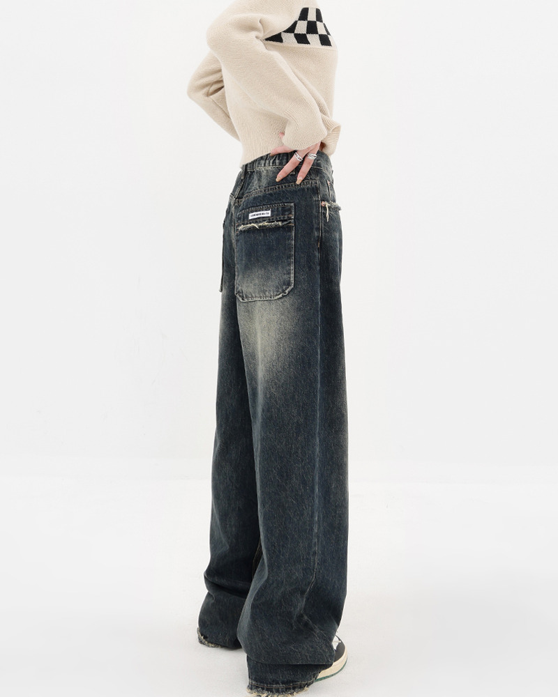 Y2K Grunge Baggy Fit Jeans - Retro 90S Fashion, Summer Outfits, And Hip Hop Style Y2K Grunge Baggy Fit Jeans - Retro 90S Fashion, Summer Outfits, And Hip Hop Style