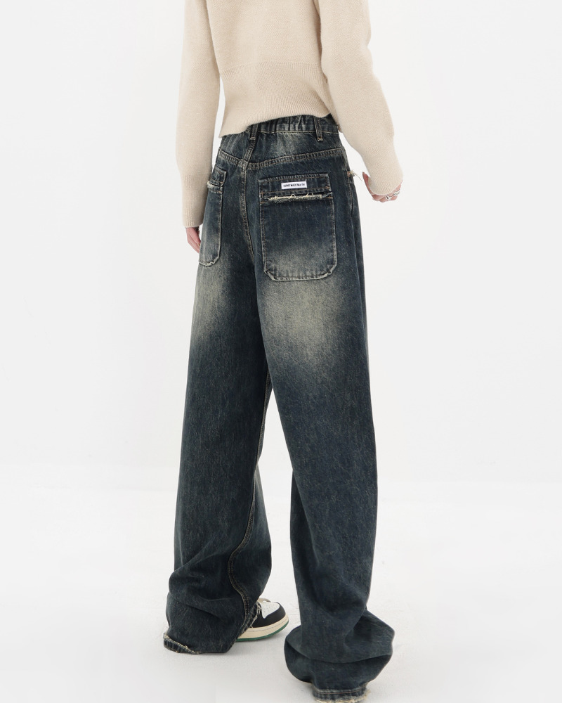 Y2K Grunge Baggy Fit Jeans - Retro 90S Fashion, Summer Outfits, And Hip Hop Style Y2K Grunge Baggy Fit Jeans - Retro 90S Fashion, Summer Outfits, And Hip Hop Style