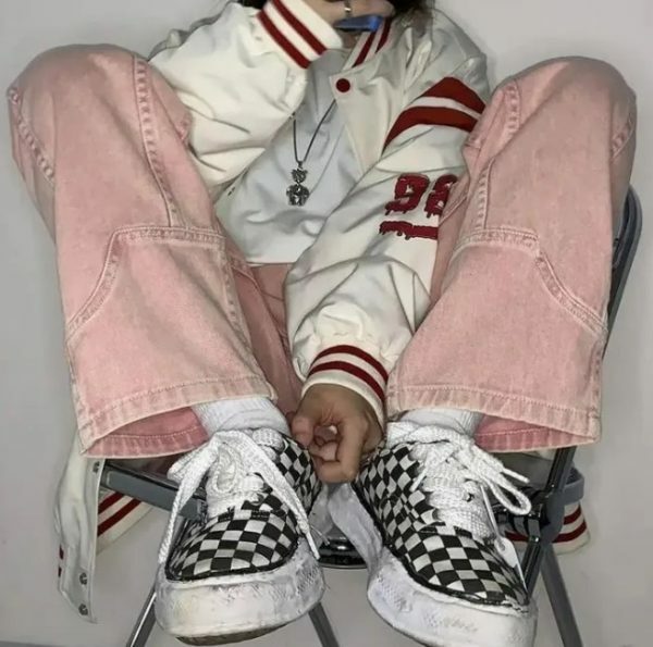 Y2K Grunge Baggy Jeans - Retro 90S Fashion, Summer Y2K Outfits, Vintage Y2K Style