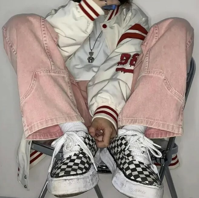 Y2K Grunge Baggy Jeans - Retro 90S Fashion, Summer Y2K Outfits, Vintage Y2K Style