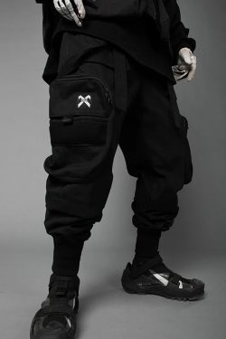 Y2K Grunge Baggy Techwear Pants - Retro 90S Fashion, Summer Outfits, And Clubwear