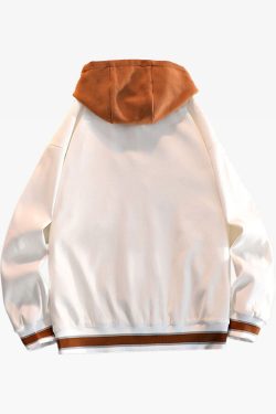 Y2K Grunge Baseball Jacket With Hood - Retro 90S Fashion, Summer Y2K Outfits, Pastel Goth Style