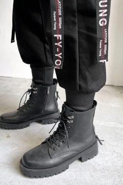 Y2K Grunge Black And Red Cargo Pants - 90S Retro Style, Y2K Summer Outfits, Gothic Y2K Fashion