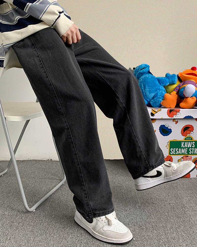 Y2K Grunge Black Baggy Jeans - Retro 90S Fashion, Summer Outfits, And Hip Hop Style Y2K Grunge Black Baggy Jeans - Retro 90S Fashion, Summer Outfits, And Hip Hop Style