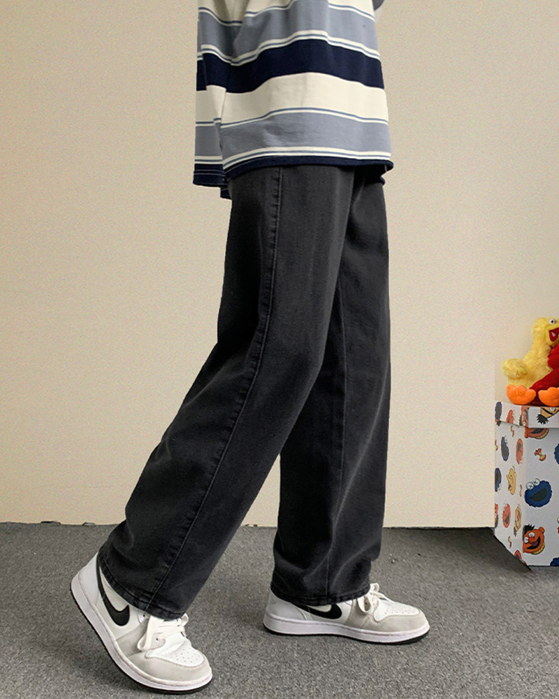 Y2K Grunge Black Baggy Jeans - Retro 90S Fashion, Summer Outfits, And Hip Hop Style Y2K Grunge Black Baggy Jeans - Retro 90S Fashion, Summer Outfits, And Hip Hop Style