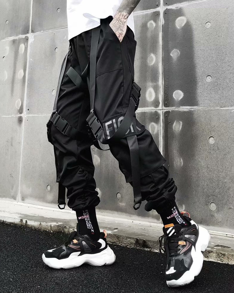 Y2K Grunge Black Cargo Pants - Retro 90S Streetwear, Summer Y2K Outfits, Gothic Y2K Fashion Y2K Grunge Black Cargo Pants - Retro 90S Streetwear, Summer Y2K Outfits, Gothic Y2K Fashion