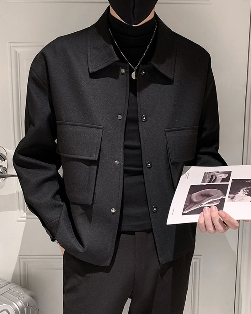 Y2K Grunge Black Casual Jacket - 90S Retro Style, Summer Outfits, Party & Club Fashion