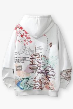 Y2K Grunge Black Japanese Hoodie - Retro 90S Fashion, Summer Y2K Outfits, Gothic Y2K Style