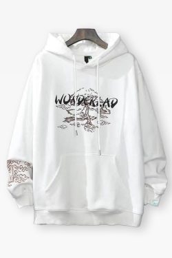 Y2K Grunge Black Japanese Hoodie - Retro 90S Fashion, Summer Y2K Outfits, Gothic Y2K Style