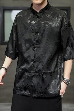 Y2K Grunge Black Kimono Jacket - Retro 90S Fashion, Gothic Y2K, Summer Y2K Outfits